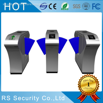 Waist High Pedestrian Access Control Flap Turnstiles